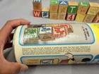 Vintage Playskool Disney Wood Blocks  15  In Original Can