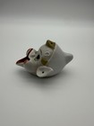 Vintage Mcm Japanese Asian Pixie Elf Head Ashtray Ceramic Incense Holder