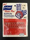 2 Vintage Sewing Props Prims Twist Pin Button Fasteners   Lyntex Seam Ripper