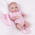 Silicone Reborn Baby Girl Dolls Full Body Soft Vinyl Realistic Newborn Doll Gift