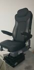 Prime Seating Touring Comfort Tc200c Black Cloth Two Tone Air Ride Truck Seat