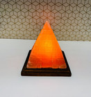 Himalayan Pink Salt Pyramid Shape Lamp  Dimmer Switch  Home Decor