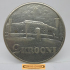 1930 Estonia Silver 2 Krooni -  c50653nq