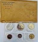 1960 Franklin Us Proof Set  5 Coins With Original Government Envelope