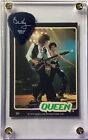 Queen Brian   Freddie 1979 Donruss Card  31   Brian May Guitar Pick Display   