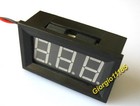 Us Stock Mini Green Led Digital Volt Meter Dc 4 5 30v Two Wires For 9v 12v 24v