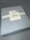 Pottery Barn - Chambray Organic Duvet Cover Twin - Blue- New