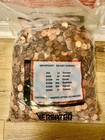 6 000  Zinc Pennies - 34 Pounds Of Lincoln Small Cents Mixed Bulk Lot