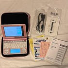 Casio Ex-word Electronic Dictionary High School Model Pink Kitty Auth From Japan