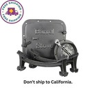 Barrel Stove Kit Door Leg Steel Drum Wood Heater Fireplace Converter Cast Iron