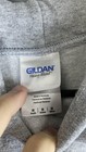 Gildan Hoodie Youth Medium Gray Heavy Blend Pullover Fleece Sweatshirt Solid
