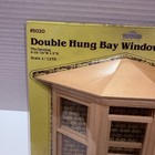 Houseworks Double Hung Bay Window Dollhouse Miniature  5020 1 12 Scale