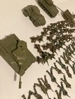 Vintage Miniature Lead Toy Soldier Lot Of 95 Army Tanks-men-trucks-rocket-etc