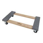 30  Wooden Moving Dolly Cart Moving Furniture Heavy Duty W   Caster Portable Hot
