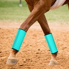 Jexine Set Of 8 Mesh Fly Boots For Horse Loose Fitting Non Slip Breathable Horse