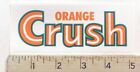 Vintage Orange Crush Soda Pop Sticker Decal