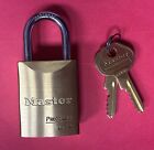 Master Lock Pro Series 6830 Padlock W 2 Keys