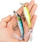 10pcs Fishing Lures Crankbaits Hooks Minnow Baits Tackle Crank