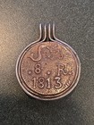 1813 Mexico Oaxaca Sud 8 Reales War Independence Coin Money Clip