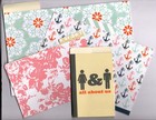 Teresa Collins Family Stories  4pc  File Folders Scrapbook Journal Mixed Media