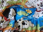 Vintage Walt Disney 101 Dalmatians Twin Sheet Set Fitted   Flat 1 Pillow Case