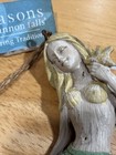 Mermaid Resin Ornament  Beach holiday 5 Inches Hang Anywhere  