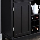 Server Sideboards-buffets-credenzas  Black