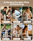 Portable Bottle Warmer For Travel 2 5 Min Fast Heating Breast Milk