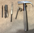 Vtg Hoffritz Ny Germany 7 Pc Tool Kit Complete In Box Hammer Saw Screw Drivers