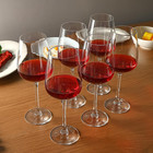 15oz Wine Glasses Set Of 12  Thickened Stemmed Glasses For Red white Wine  Heavy
