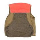 Vintage American Field Hunting Vest Mens Medium Two Tone Shooting Pad Game Bag