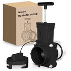 Rv Sewer Valve  Camper Black Tank Gate Valve With 4 Rv Sewer Valve  Black