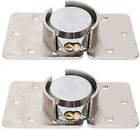 2pcs Garage Shed Door Lock Keyed Alike Hidden Shackle Padlock Security Trailer