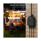Outdoor Smart Plug  Tessan Wifi Smart Outlet Switch With 3 Individual Sockets   