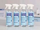 Clean Boss By Joy Multi-surface Disinfectant   Cleaner 4 Pack-24 Oz   Sprayers
