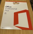 Microsoft Office Pro Plus 2019 Genuine Retail Product Card  sealed 