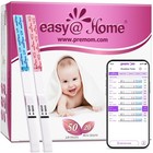 50 Ovulation Test Strips   20 Pregnancy Test Strips Combo Kit - Lh   Hcg Tests