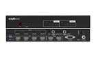 Bzbgear 4x2 4k 18gbps Uhd Hdmi Matrix Switcher With Analog digital Audio Support