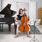 Ktaxon 3 4 Cello  Beginner Cello Acoustic Cello Set With Portable Bag  Bow  Rosi