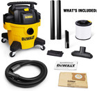 Dewalt Dxv06p 6-gallon Wet dry Shop Vacuum  4 Peak Hp With Blower Function