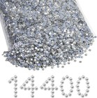 Hotfix Rhinestones Bulk  14400pcs Crystal Hot Fix Rhinestones For Crafts Clot   