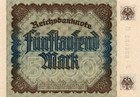 Xxx-rare Genuine German 5000 Mark Weimar Banknote 1922 Unc    