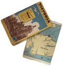 Vintage Souvenir Map   Tourist Guide Of Victoria British Columbia