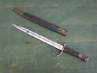 One Brazilian M1908 Mauser Bayonet - Used Fair Condition - Made In Germany