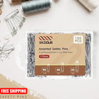 Safety Pins - 150 Pcs Safety Pins Assorted - 3 Different Sizes - Silver