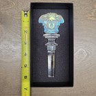 Iridescent - Rosenthal Medusa Versace Glass Wine Bottle Stopper - Unused In Box