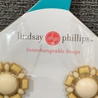 Lindsay Phillips Interchangeable Shoe Snaps Decorative Shoe Charms One Size Geri