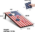 Cornhole Board Set Adult Cornhole Game Portable Choose Rule Size
