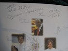 Vtg Menu Signed Italy Famous Restaurant Dal Pescatore Santini In Mantova 2007