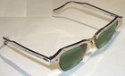 Vintage B l Bausch   Lomb Women s Aluminum Sunglasses W bifocal Readers  Small